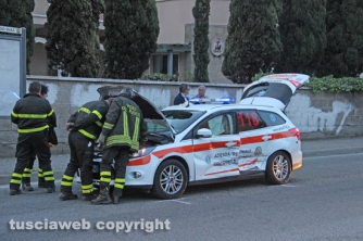 Viterbo - Incidente in via Diaz