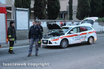 Viterbo - Incidente in via Diaz