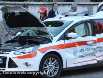 Viterbo - Incidente in via Diaz