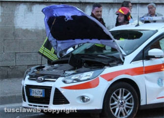 Viterbo - Incidente in via Diaz