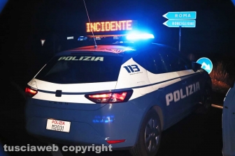 Viterbo - Incidente mortale sulla Cimina