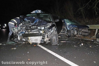 Viterbo - Incidente mortale sulla Cimina