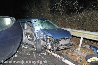 Viterbo - Incidente mortale sulla Cimina