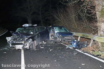 Viterbo - Incidente mortale sulla Cimina