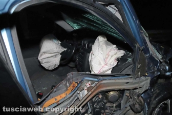 Viterbo - Incidente mortale sulla Cimina