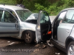 Le immagini dello schianto