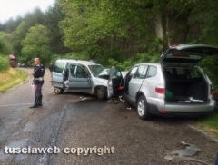 Le immagini dello schianto