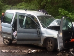 Le immagini dello schianto