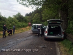 Le immagini dello schianto