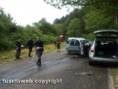 Le immagini dello schianto