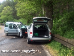 Le immagini dello schianto