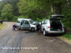 Le immagini dello schianto