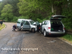 Le immagini dello schianto