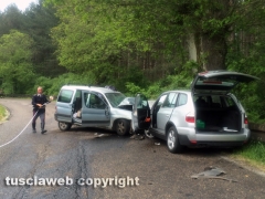 Le immagini dello schianto