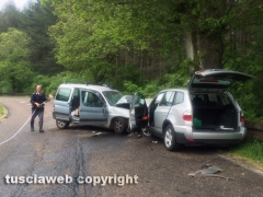 Le immagini dello schianto