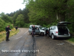 Le immagini dello schianto