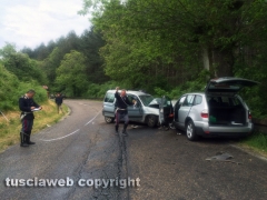 Le immagini dello schianto