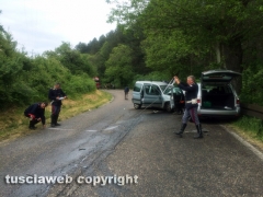 Le immagini dello schianto