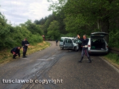 Le immagini dello schianto