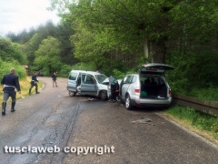 Le immagini dello schianto