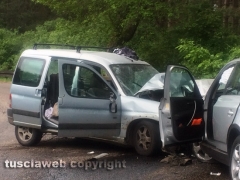 Le immagini dello schianto