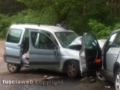 Le immagini dello schianto