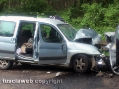 Le immagini dello schianto