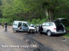 Le immagini dello schianto