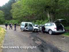 Le immagini dello schianto