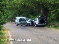 Le immagini dello schianto