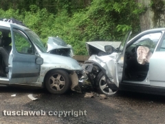 Le immagini dello schianto