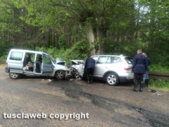 Le immagini dello schianto