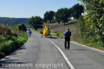 Incidente mortale sulla Flaminia  - Foto Daniele Camilli