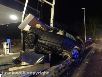 Viterbo - Incidente mortale sulla Sammartinese