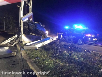 Viterbo - Incidente mortale sulla Sammartinese