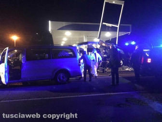 Viterbo - Incidente mortale sulla Sammartinese