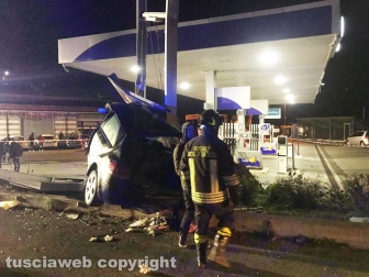 Viterbo - Incidente mortale sulla Sammartinese