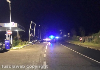 Viterbo - Incidente mortale sulla Sammartinese