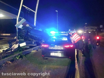 Viterbo - Incidente mortale sulla Sammartinese
