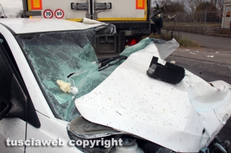 Sutri - Incidente sulla Cassia, 4 feriti