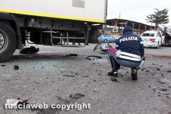 Sutri - Incidente sulla Cassia, 4 feriti