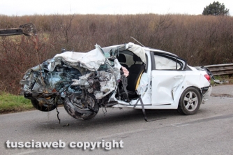 Sutri - Incidente sulla Cassia, 4 feriti