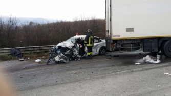 Sutri - Incidente sulla Cassia, 4 feriti