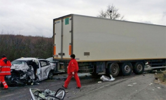Sutri - Incidente sulla Cassia, 4 feriti
