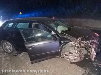 Montefiascone - Incidente sulla Cassia Nord