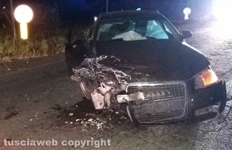 Montefiascone - Incidente sulla Cassia Nord