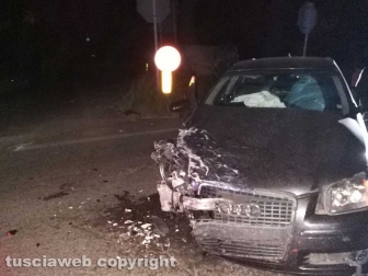Montefiascone - Incidente sulla Cassia Nord