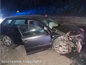 Montefiascone - Incidente sulla Cassia Nord