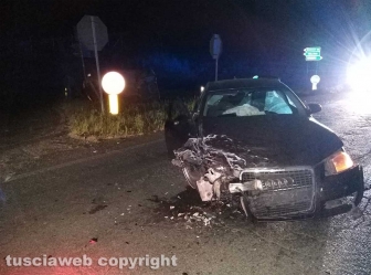 Montefiascone - Incidente sulla Cassia Nord