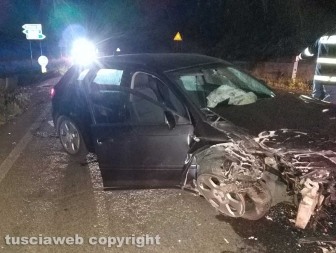 Montefiascone - Incidente sulla Cassia Nord